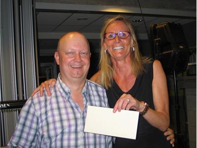 Tombola tijdens finaledag Essens dubbeltornooi 2015